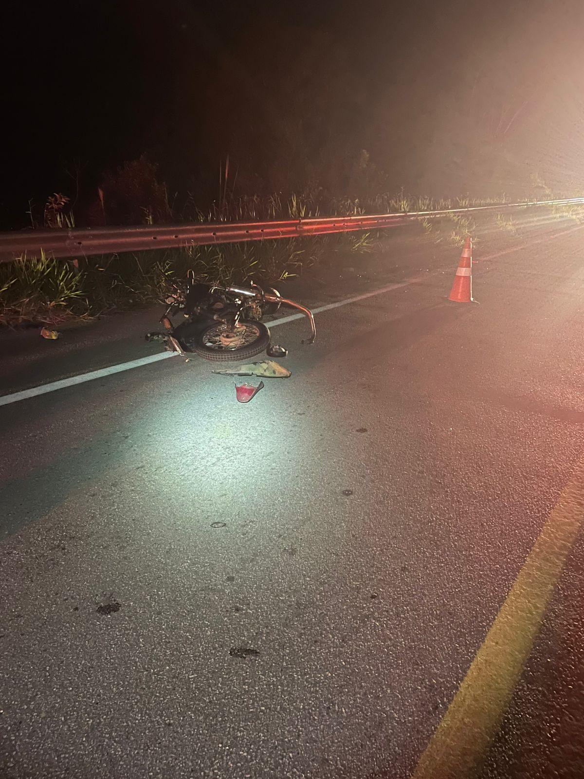 Grave acidente com vítima é registrado na SC-350 em Alfredo Wagner