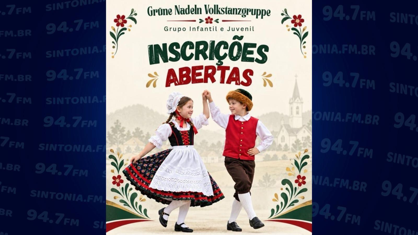 Grupo de danças alemãs abre inscrições gratuitas para crianças e adolescentes em Ituporanga