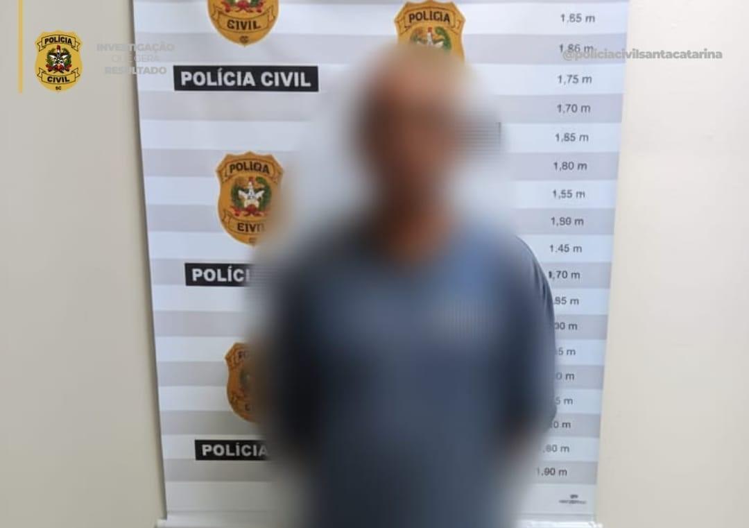 Homem condenado a mais de oito anos de prisão é capturado pela Polícia Civil em Ituporanga