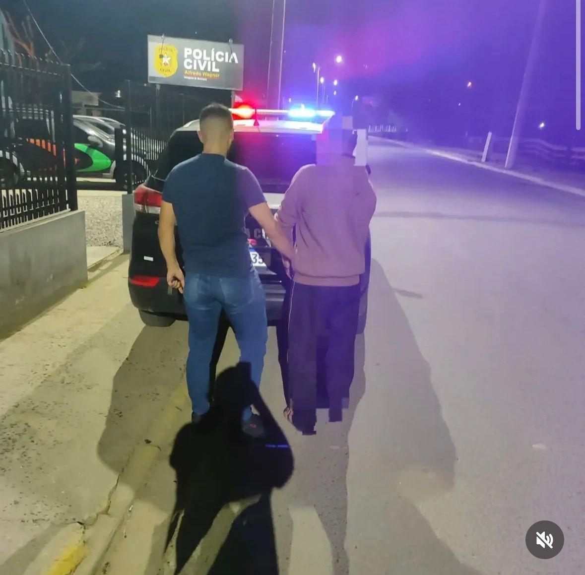 Homem condenado por estupro de vulnerável é preso em Alfredo Wagner
