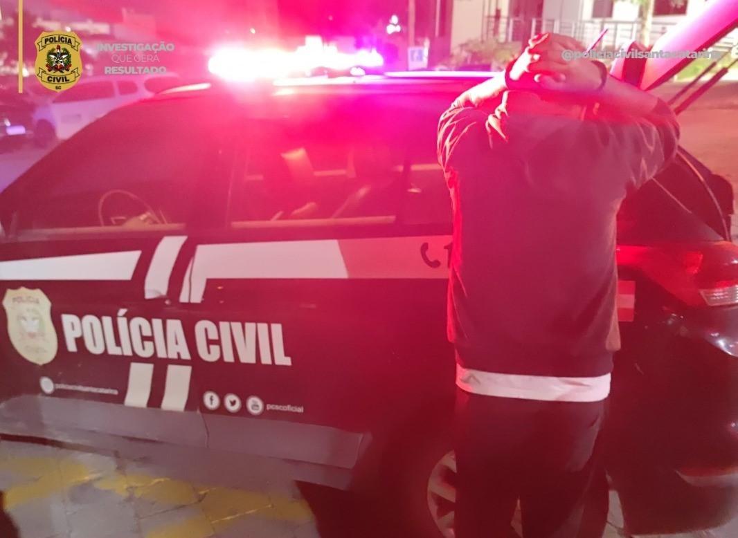 Homem condenado por tráfico é preso no Bairro Santo Antônio em Ituporanga