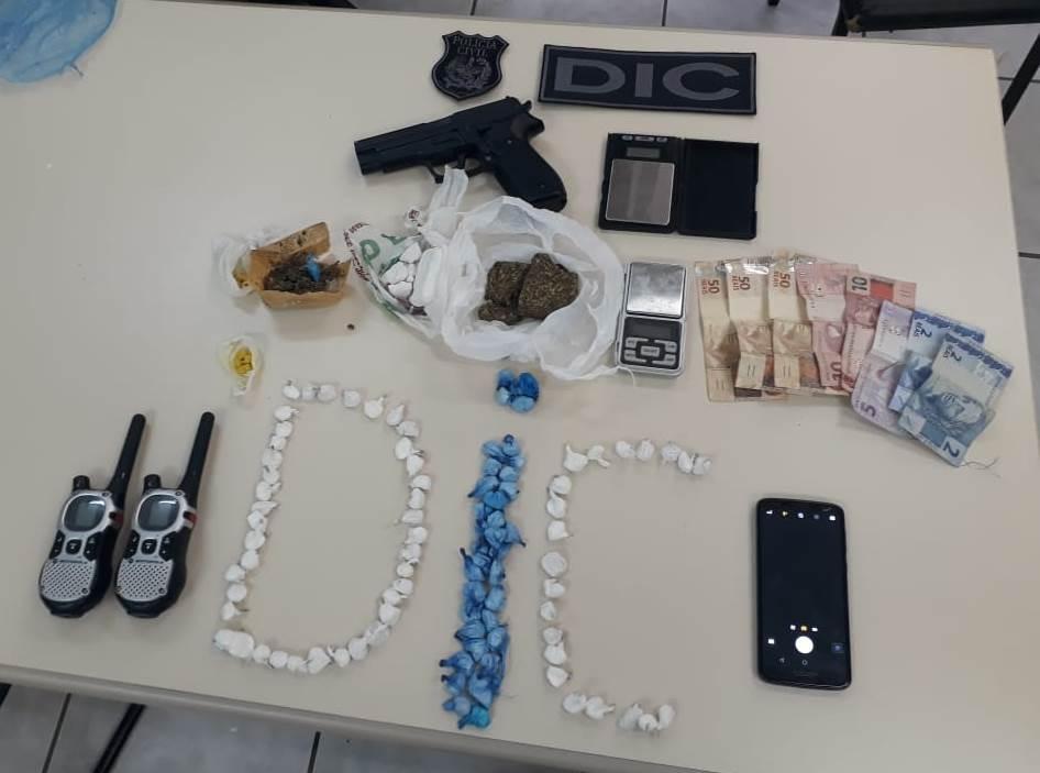 Homem é preso acusado de tráfico de drogas em Ituporanga