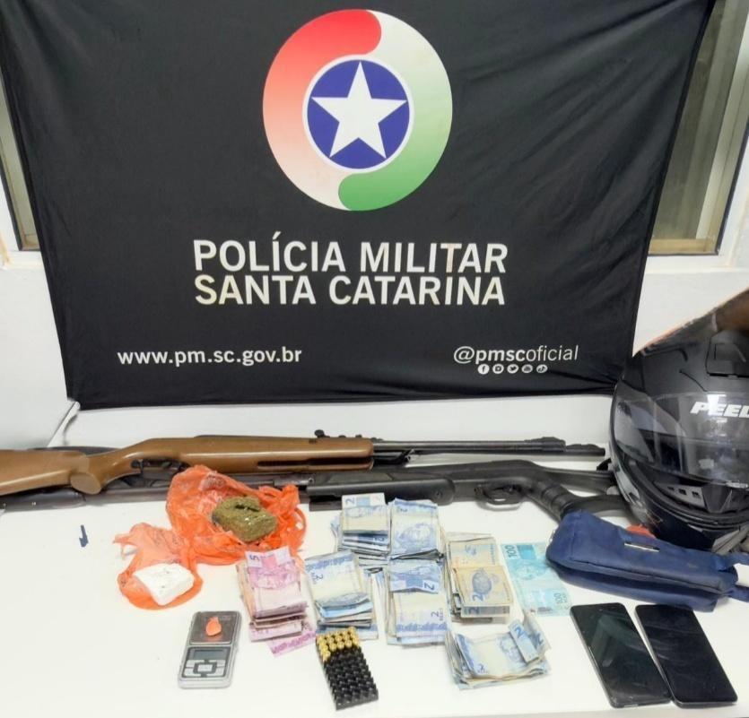 Homem é preso por tráfico e posse irregular de munições