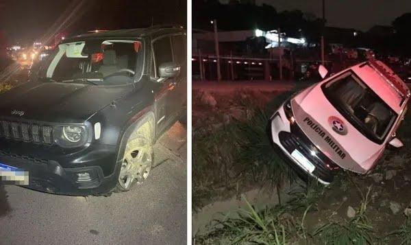 Homem invade carro, sequestra grávida e morre após troca de tiros em SC