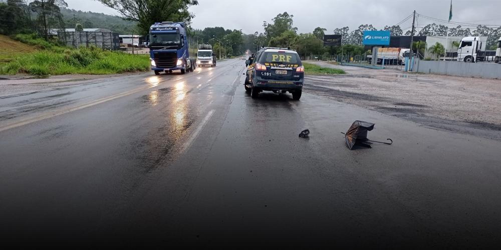 Homem morre atropelado durante a madrugada na BR-470