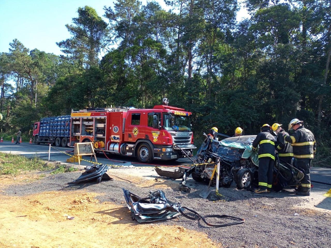Homem morre em acidente na BR-470 em Indaial