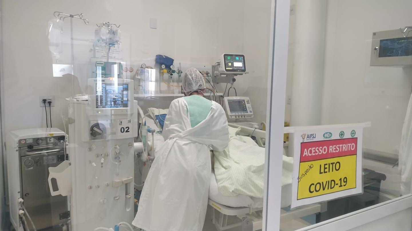 Hospital Bom Jesus completa um mês com pacientes Covid aguardando vagas em leitos de UTI