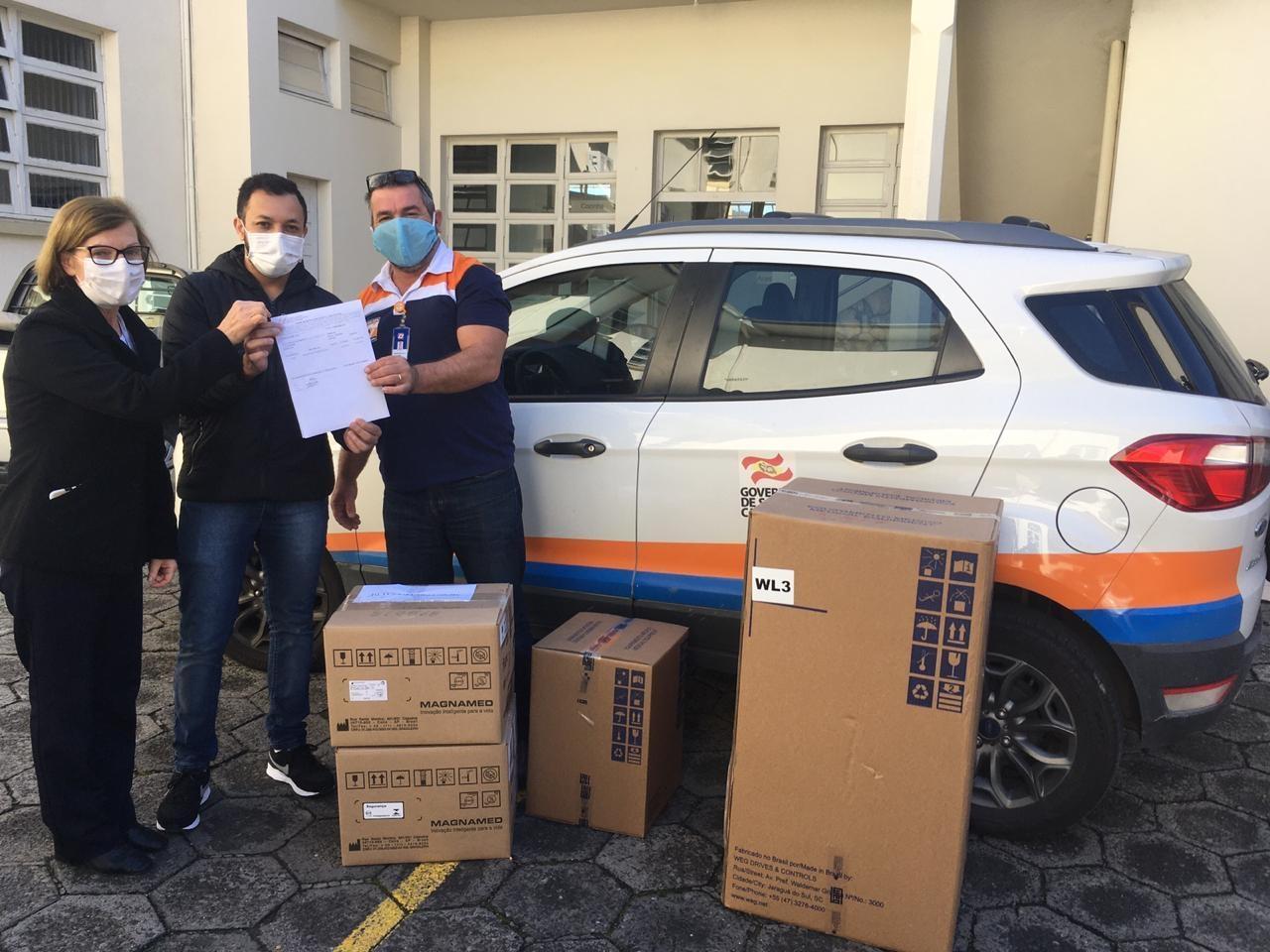 Hospital Bom Jesus recebe três respiradores e amplia estrutura de atendimento para pacientes com Covid-19