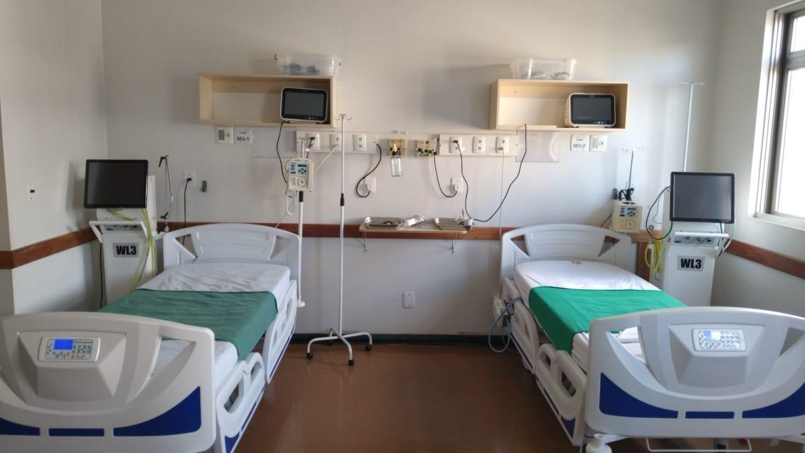 Hospital Regional Alto Vale em Rio do Sul desativa leitos da UTI destinados para Covid-19