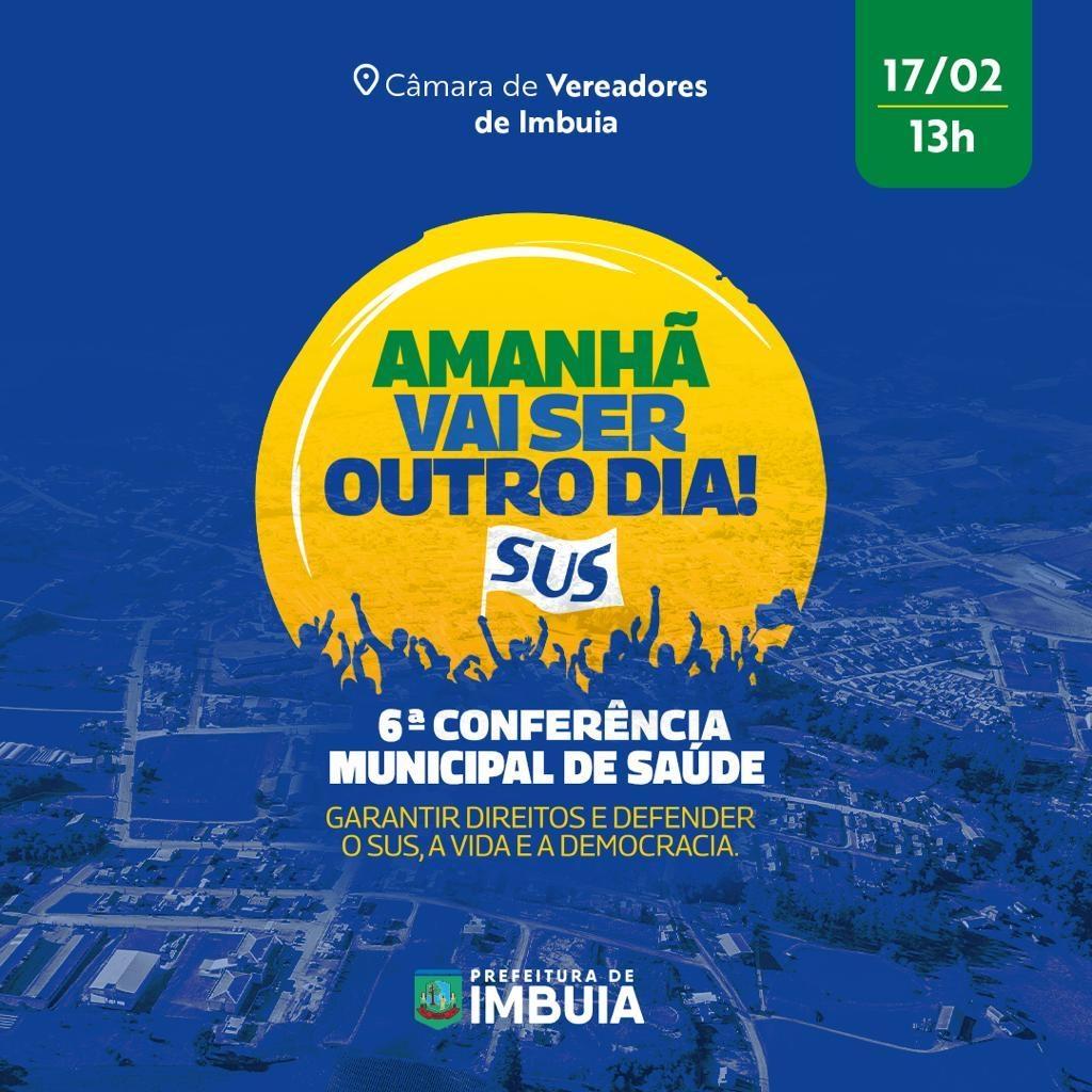 Imbuia promove Conferência Municipal de Saúde para elencar prioridades na pasta