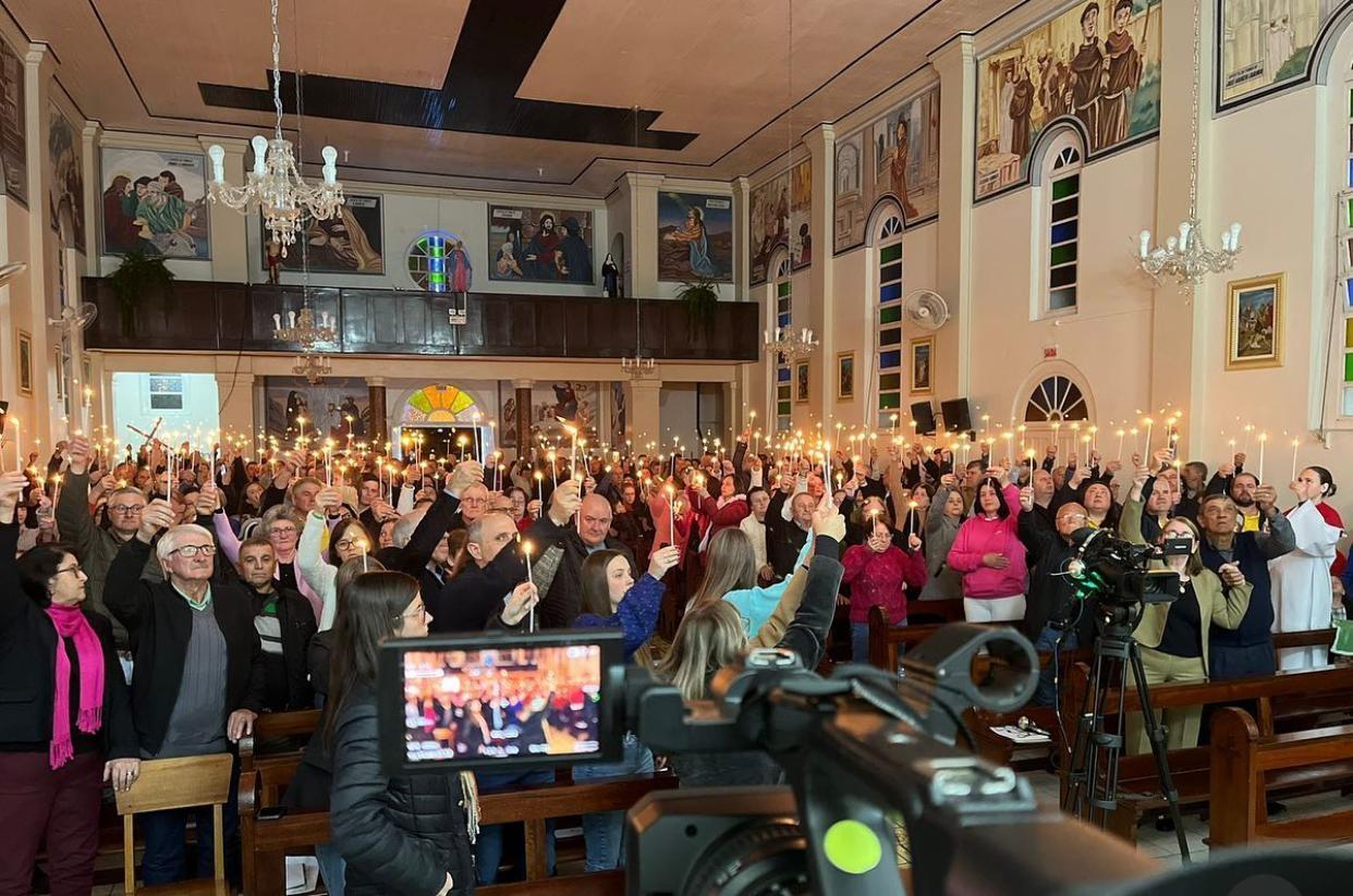 Imbuia sedia evento da caravana missionária de Jesus das Santas Chagas