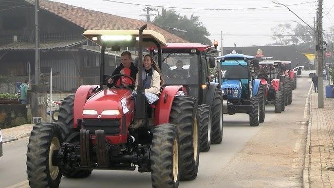 Imbuia terá desfile de máquinas agrícolas no dia 10 de setembro