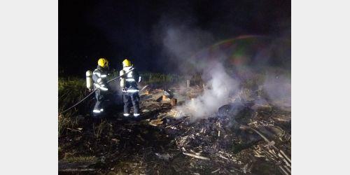 Incêndio destrói casa em Rio do Campo