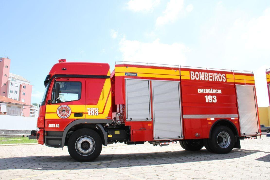  Incêndio destrói galpão de secagem de fumo em Ituporanga