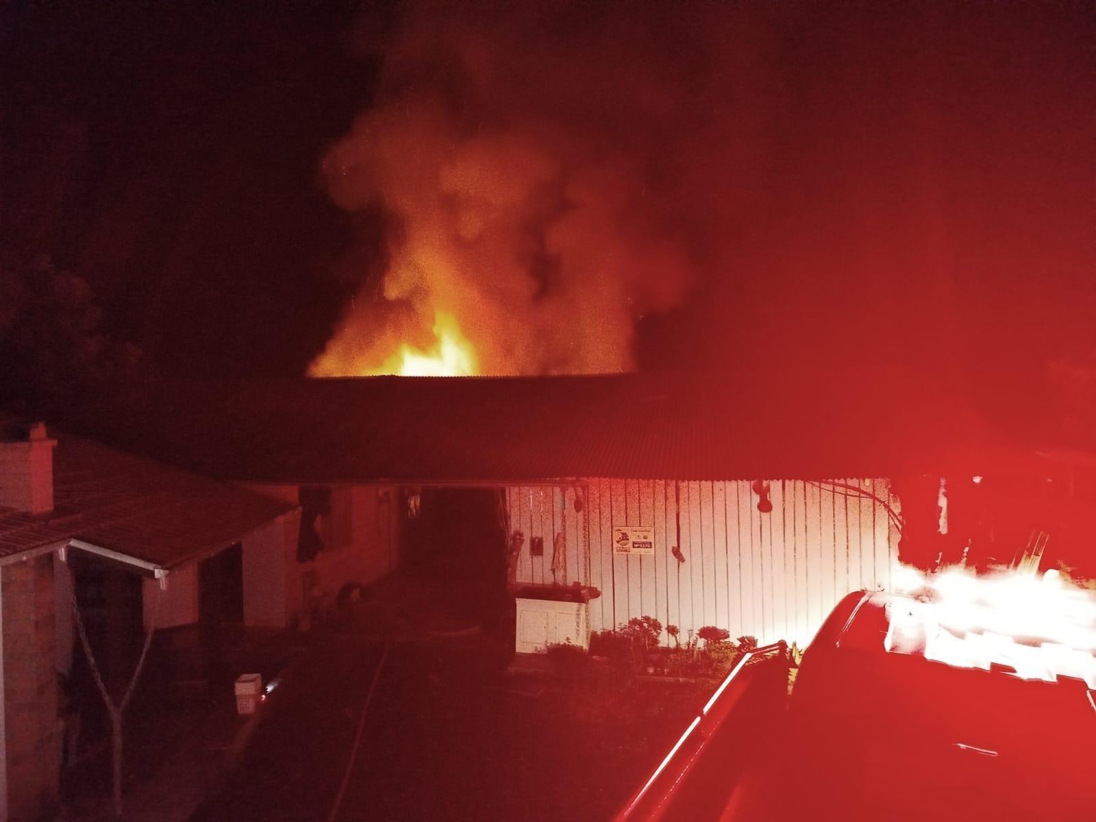 Incêndio em estufa de fumo é registrado em Ituporanga