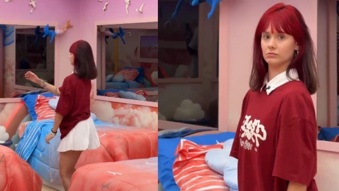 Influenciadora Julia K Barni, que já morou em Vidal Ramos, conhece casa do BBB