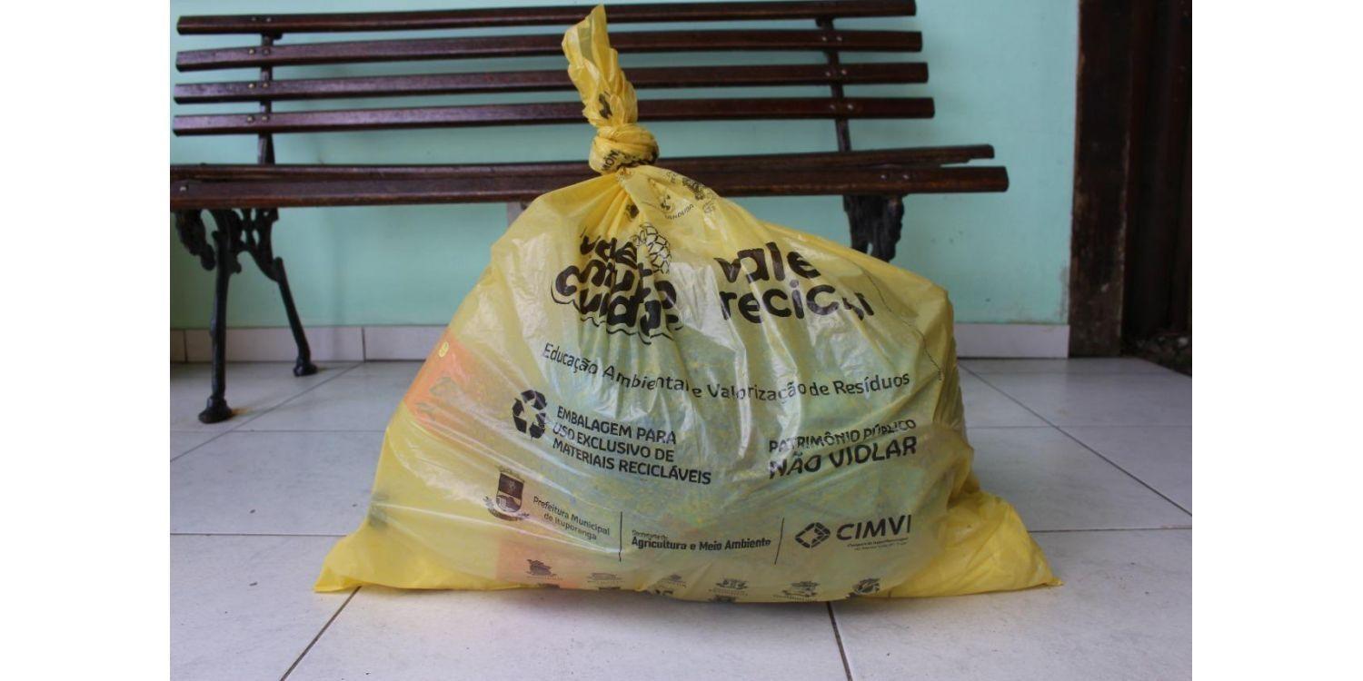 Ituporanga adota novo cronograma para entrega das sacolas amarelas