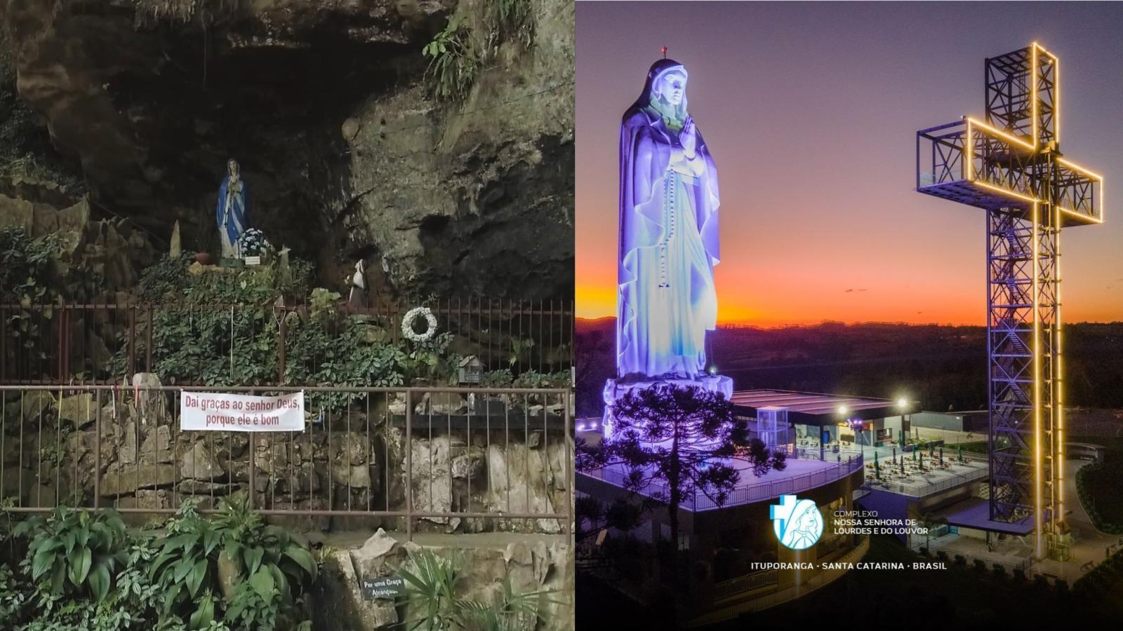 Ituporanga celebra Dia de Nossa Senhora de Lourdes com programação religiosa especial