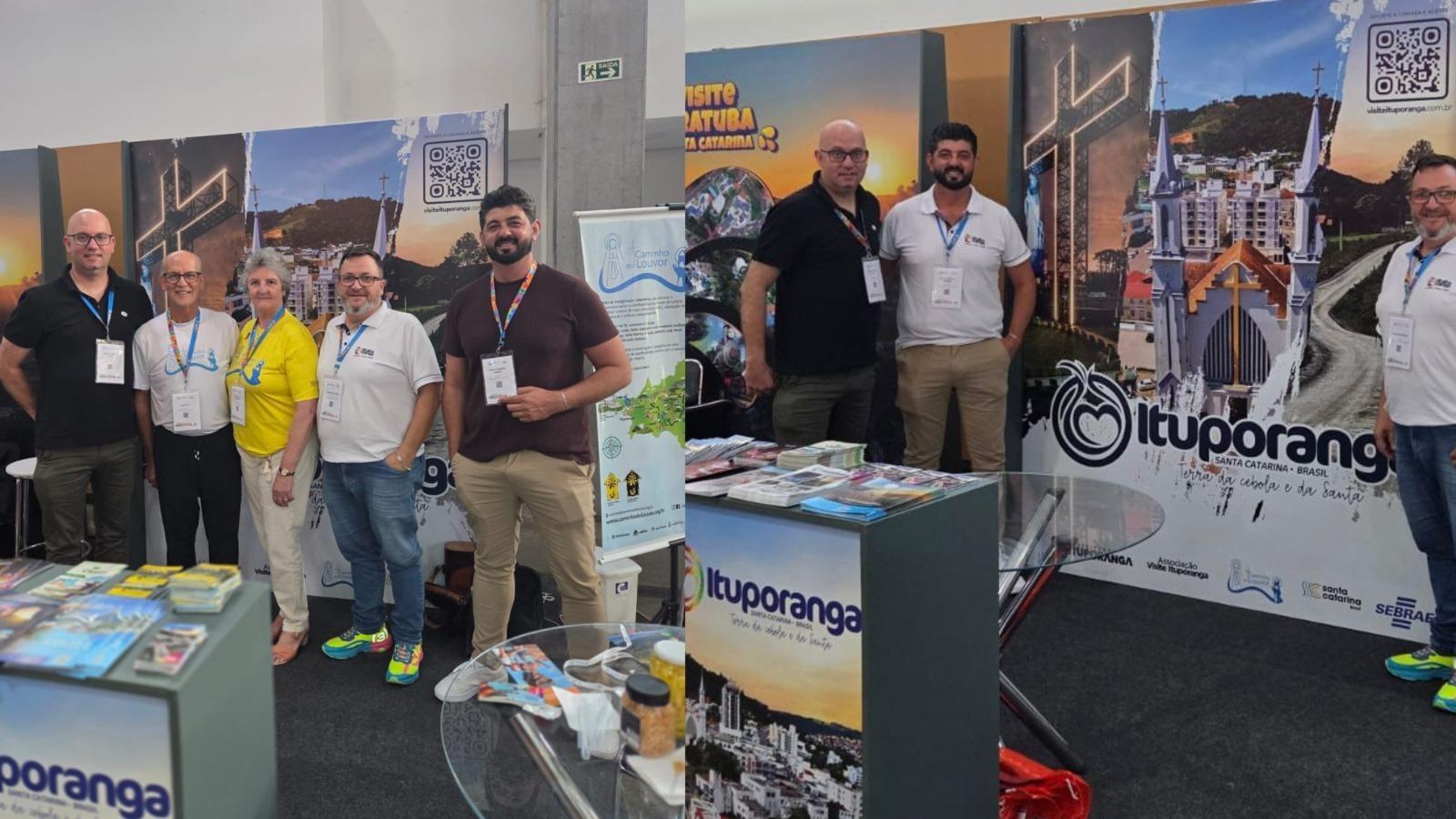 Ituporanga divulga turismo religioso e rural em eventos estaduais