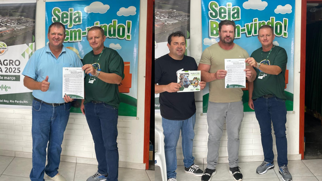 Ituporanga e Atalanta firmam parceria com o projeto Verde é Vida da AFUBRA