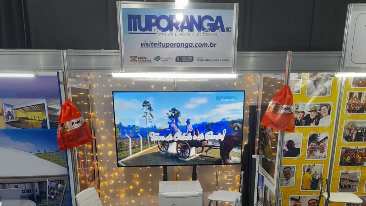 Ituporanga participa da maior feira de Turismo Religioso da América Latina
