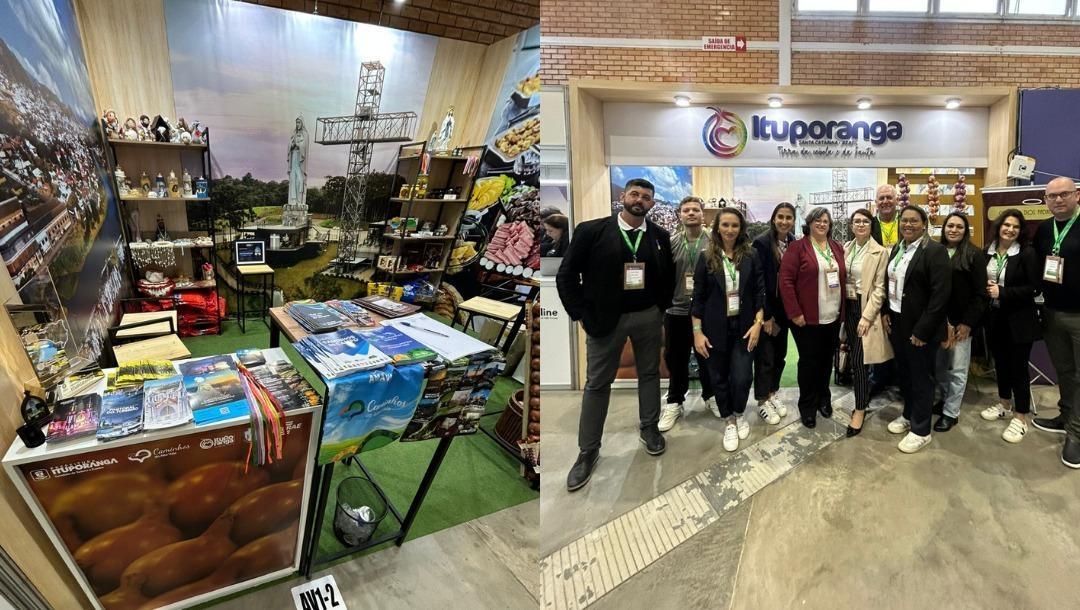 Ituporanga participa de feira em Gramado e firma novas parcerias para fortalecer o turismo religioso e rural