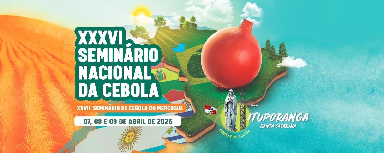 Ituporanga sediará Seminário Nacional da Cebola com foco em tecnologia de armazenagem