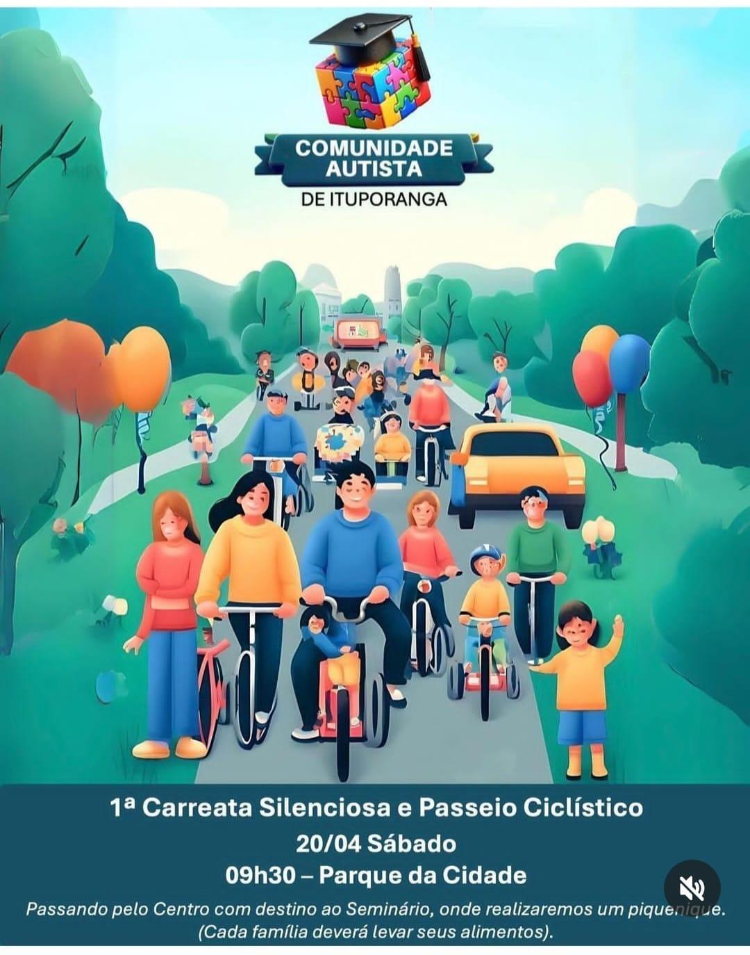 Ituporanga sedia neste sábado (20) a 1ª Carreata Silenciosa e Passeio Ciclístico