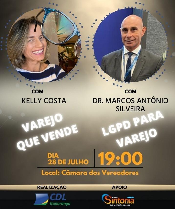 Ituporanga vai ter palestra na próxima semana sobre "Varejo que vende" e "Lei da Proteção de Dados"