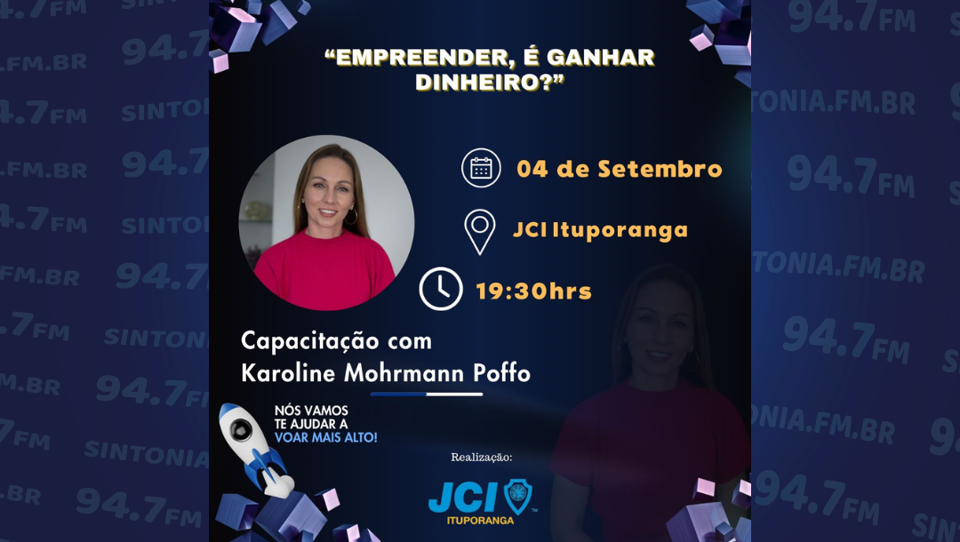 JCI de Ituporanga realiza capacitação nesta quarta-feira (04)