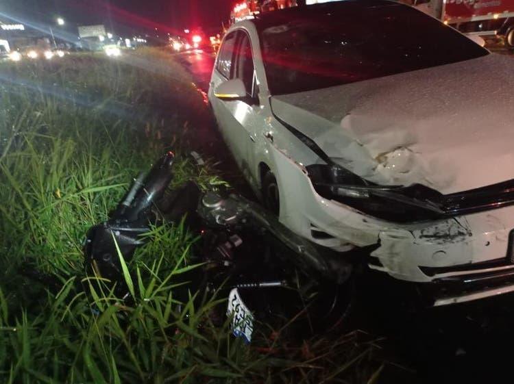 Jovem é arrastado por 90 metros após acidente na BR-470 em Rio do Sul; motorista fugiu 