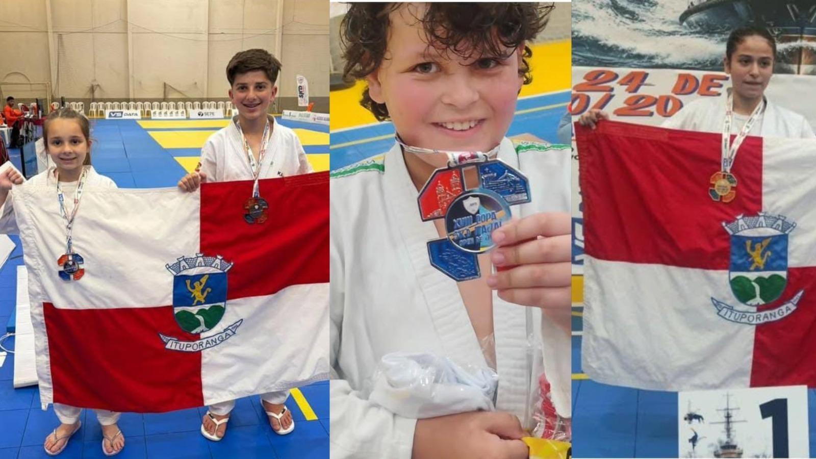 Judô de Ituporanga conquista seis medalhas em Itajaí