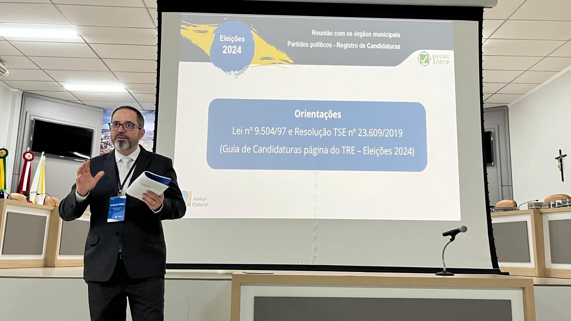 Juiz da 39ª Zona Eleitoral de Ituporanga promete pulso firme contra descumprimento de regras eleitorais em 2024