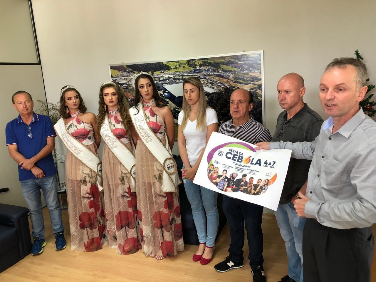 Lançada programação oficial da 25ª Festa da Cebola em Ituporanga 