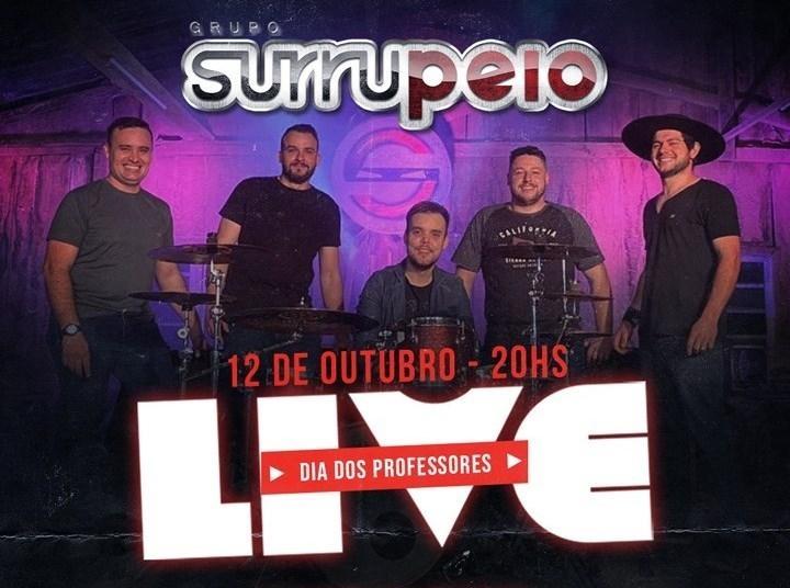 Live com o Grupo Surrupeio vai homenagear professores em Ituporanga