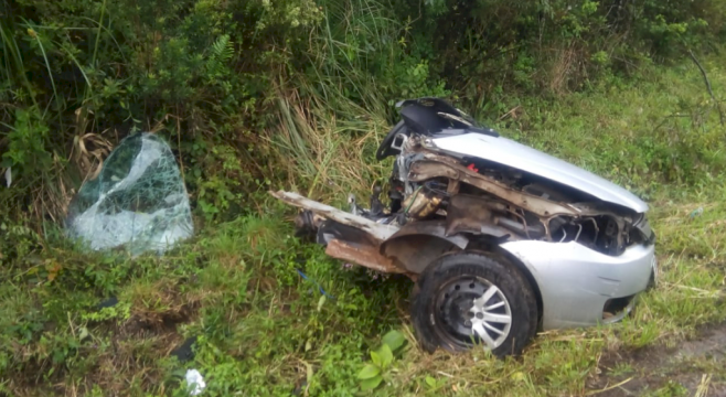 Mãe e três filhos de Ituporanga morrem em acidente na BR-470