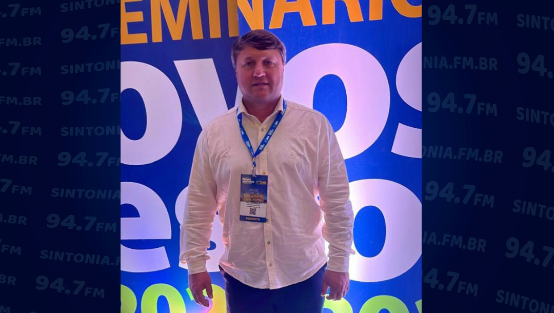 Maicon Scheimann, prefeito eleito de Leoberto Leal, participa de encontro de novos gestores em Brasília