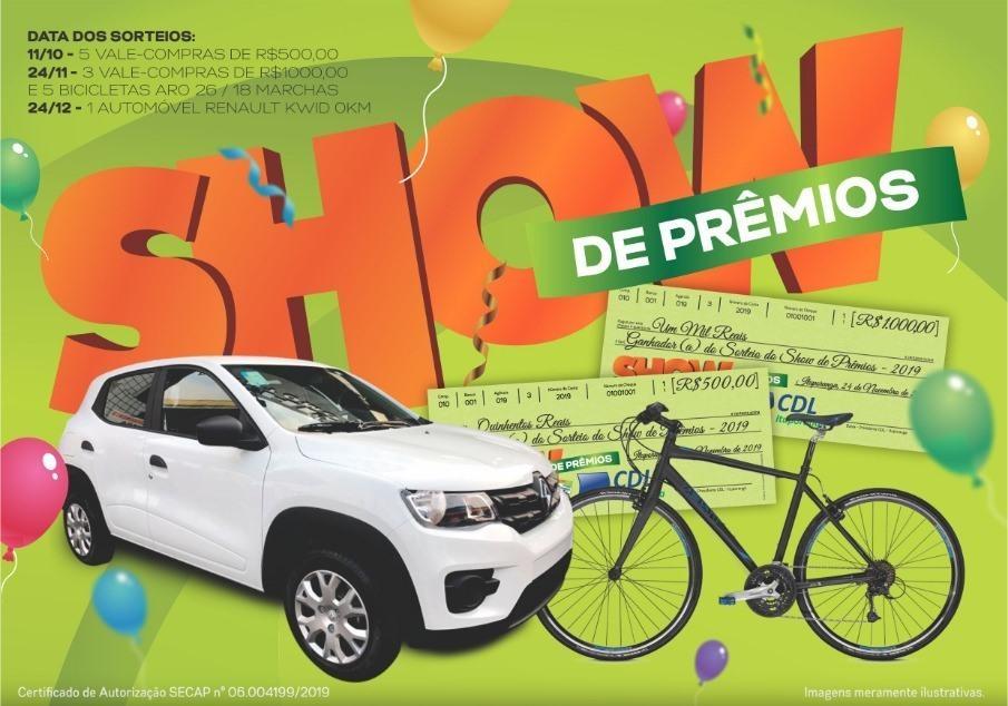 Mais de 100 empresas de Ituporanga participam do Show de Prêmios da CDL