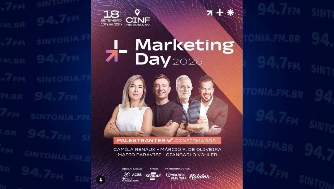 Marketing Day 2025 reúne grandes nomes em Rio do Sul