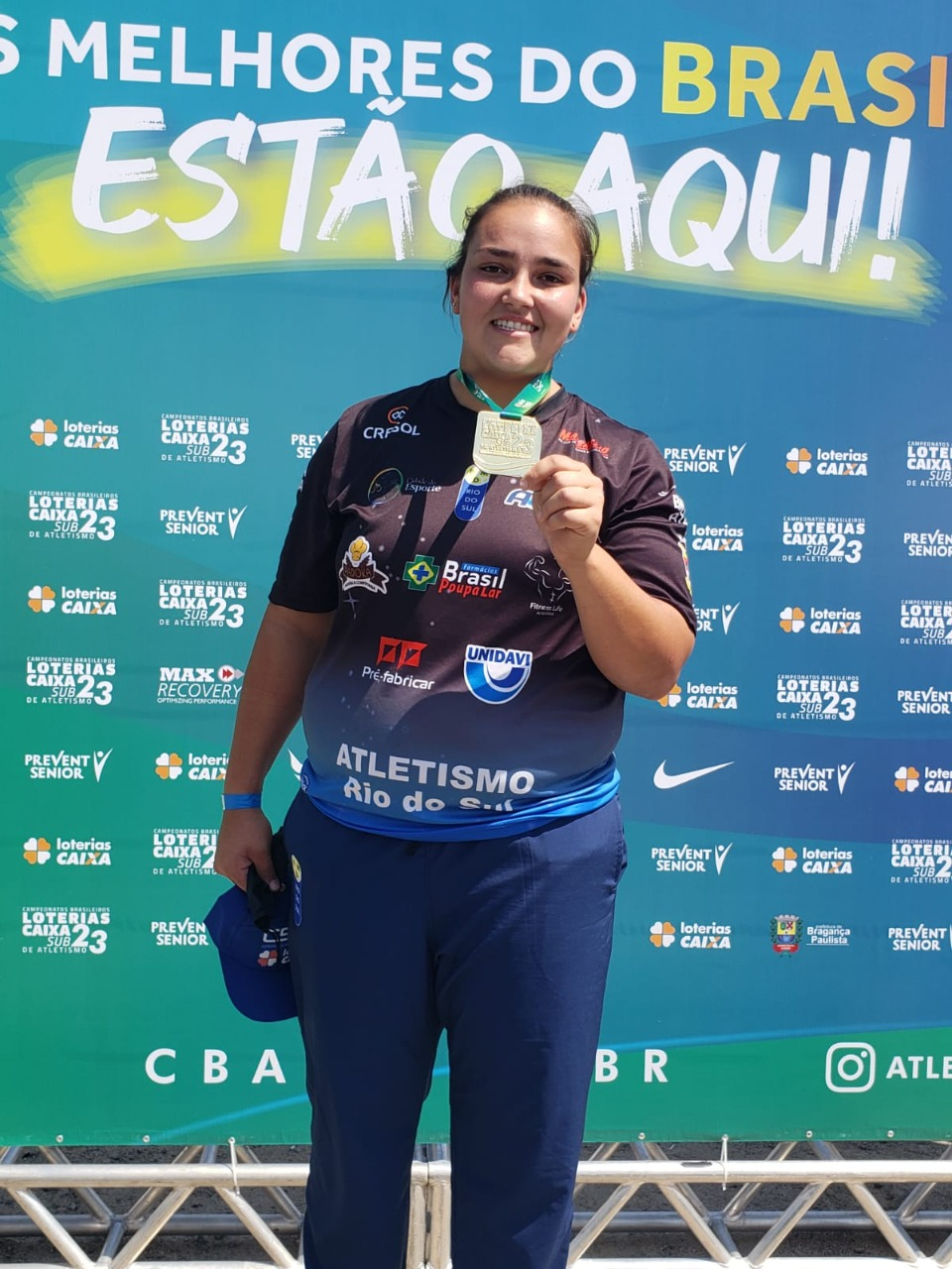 Milena Sens disputa Campeonato Sul-Americano de Atletismo Sub-23