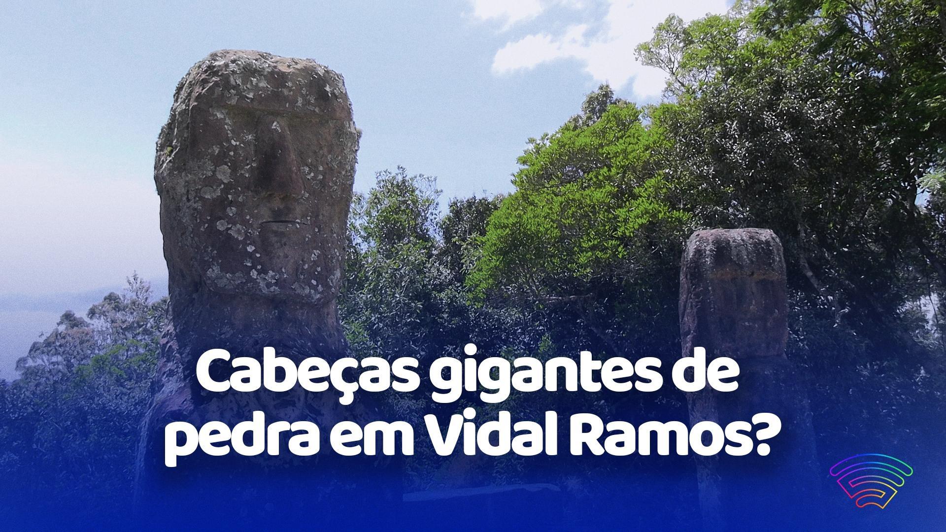  Moais em Santa Catarina? Conheça o mistério das cabeças de pedra de Vidal Ramos