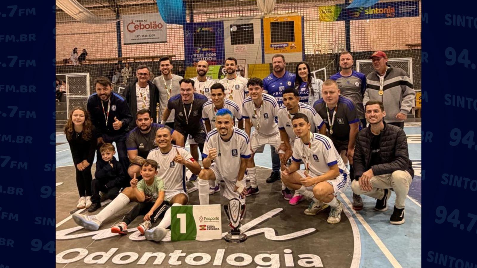 Moitas Futsal/DME Ituporanga é campeão da fase microrregional dos Jogos Abertos