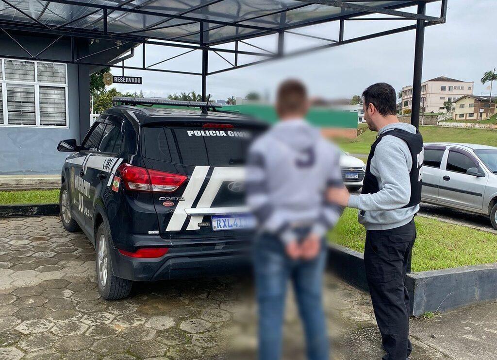 Morador de rua é preso no Alto Vale por tentativa de latrocínio