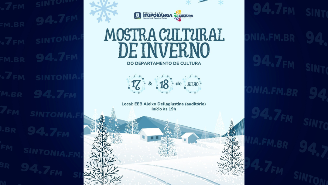 Mostra Cultural de Inverno valoriza talentos formados nas oficinas de Ituporanga