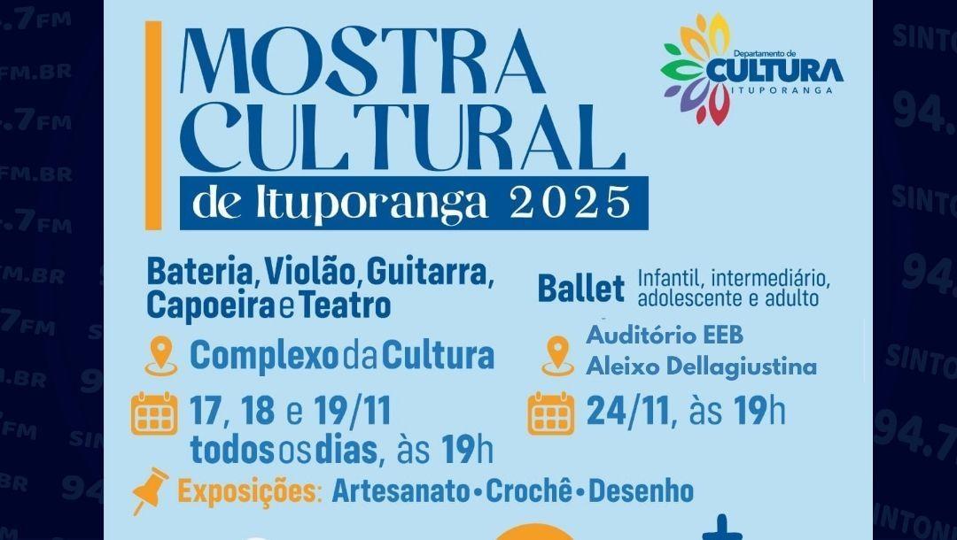 Mostra Cultural de Ituporanga inicia hoje (17)