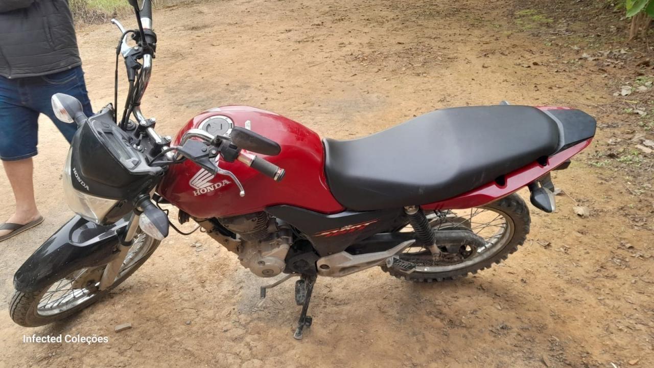 Motocicleta furtada é recuperada e homem é preso por receptação em Ituporanga