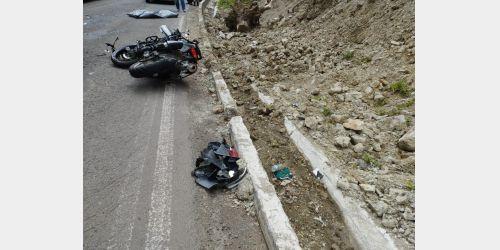 Motociclista morre em acidente na chamada 'Curva da Santa' na BR-470