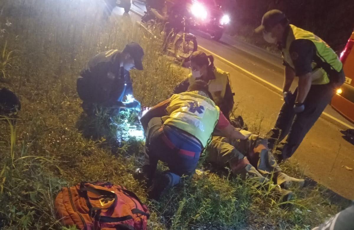 Motociclista morre em acidente na SC-350