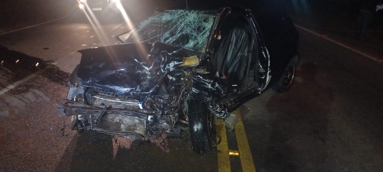 Motorista morre em colisão frontal na SC-340 em Ibirama