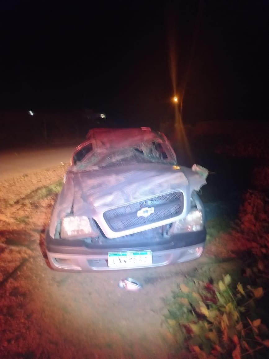 Motorista perde a vida em capotamento na noite deste sábado (30) em Bela Vista Ituporanga